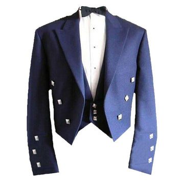 Blue Prince Charlie Jacket With 3 Button Waistcoat - biznimart